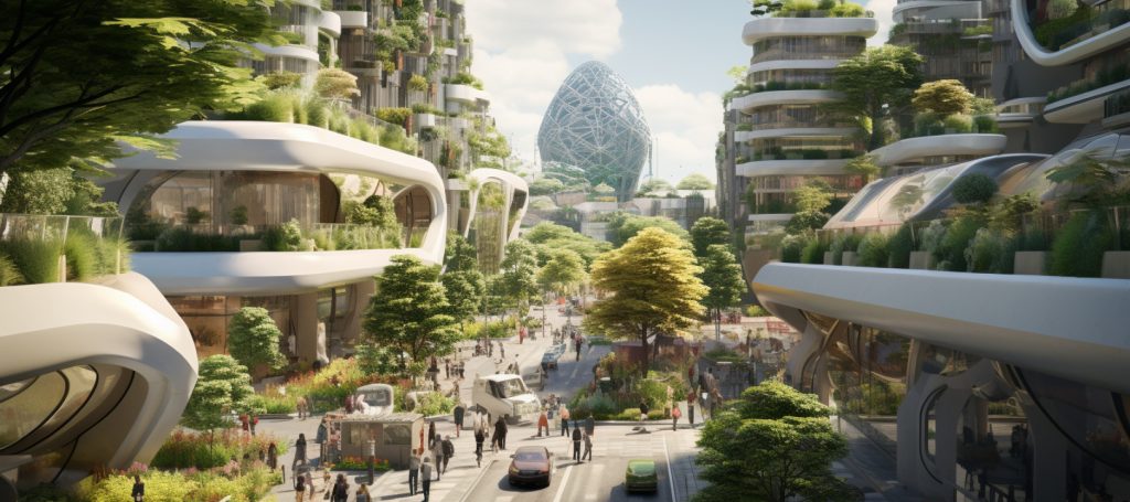 Biophilic City design urban planning