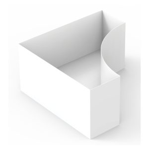 Connect Planters White rounded corner