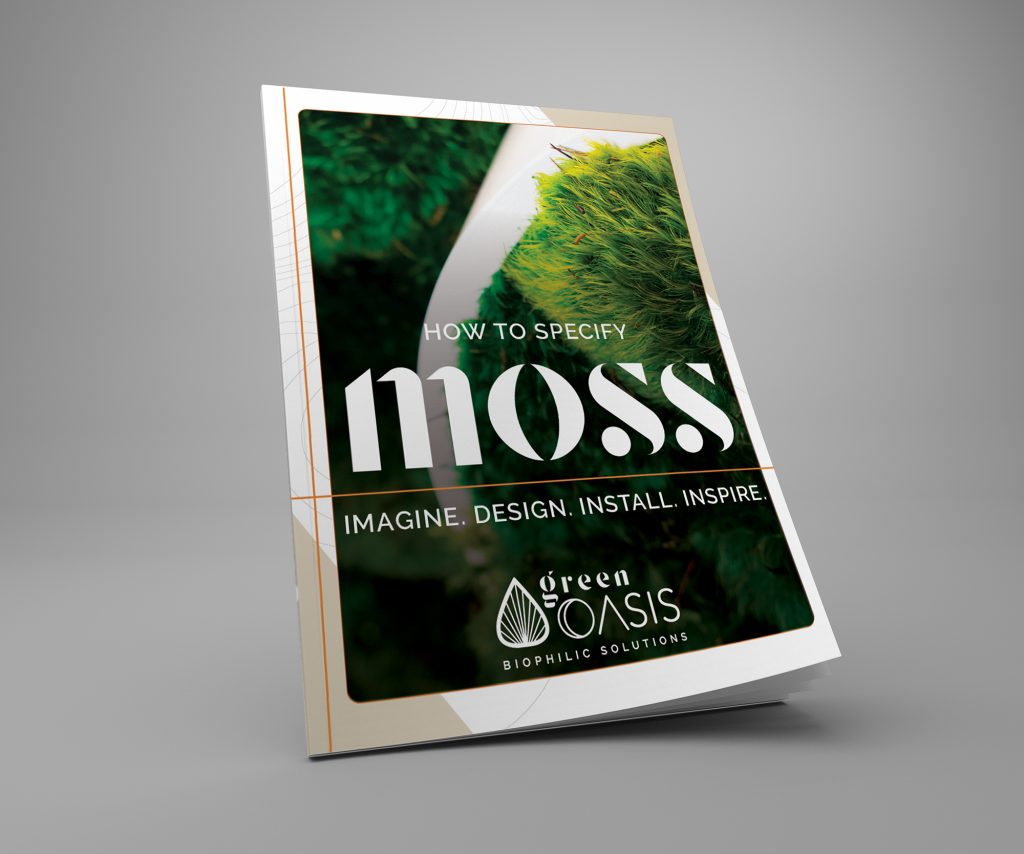Green Oasis Preserved Moss Wall eBook