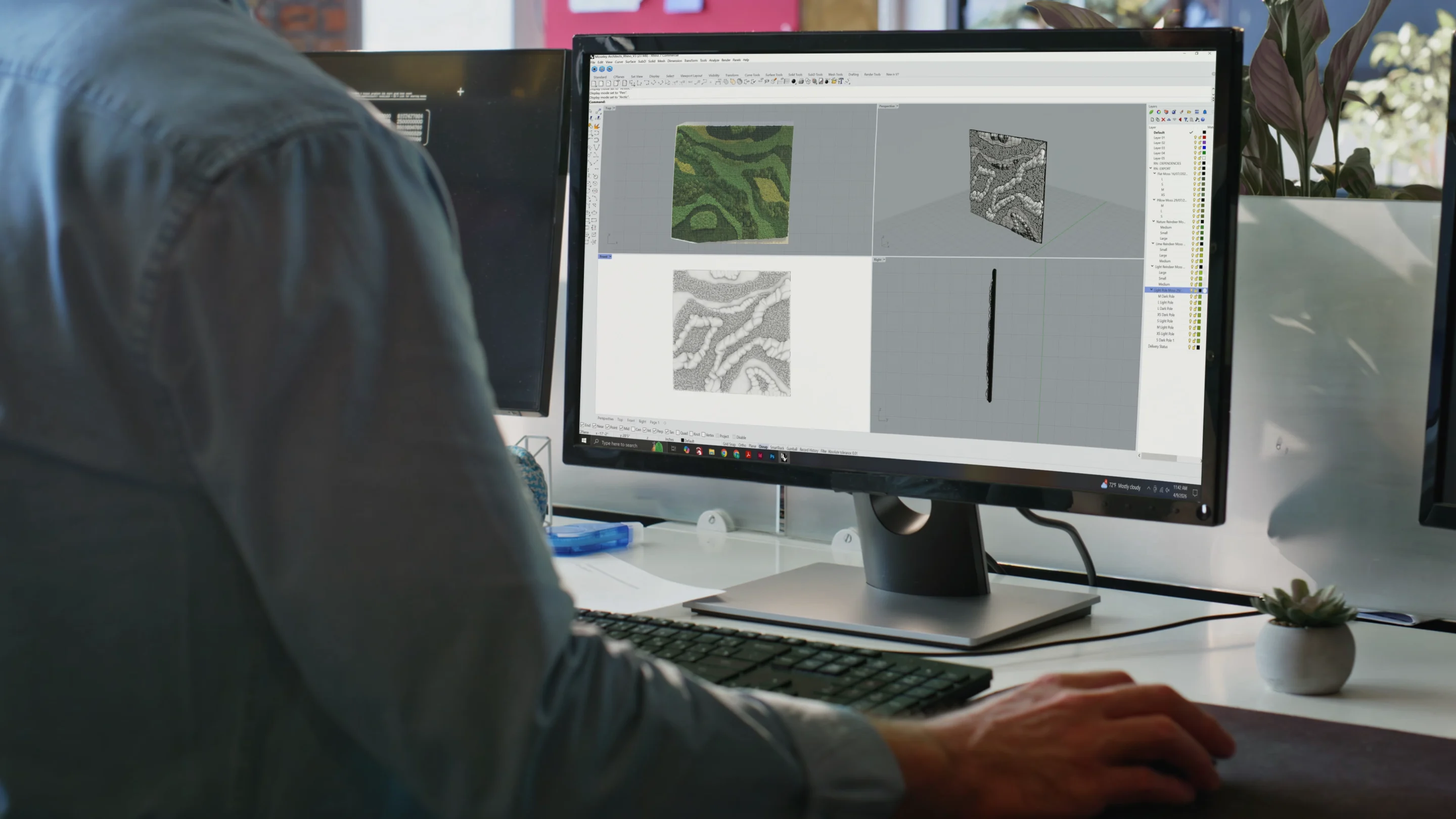 Green Design Assistance Moss Live Rendering scaled