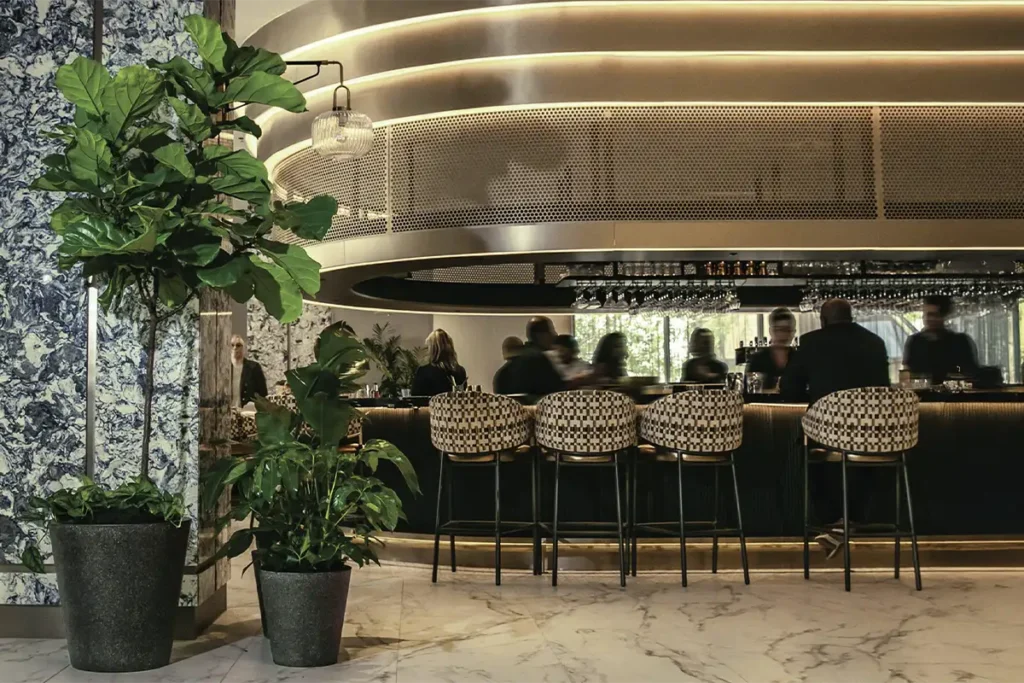 Biophilic hospitality design at InterContinental San Antonio by Green Oasis